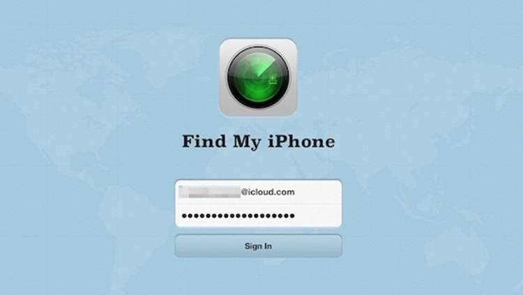 can i turn on find my iphone online